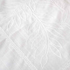 Τετράγωνο Τραπεζομάντηλο Αιγαίον Leaf 2102 140X180 White